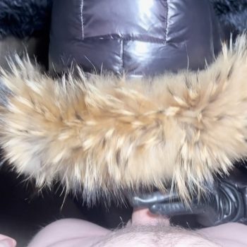 Blowjob with furhood